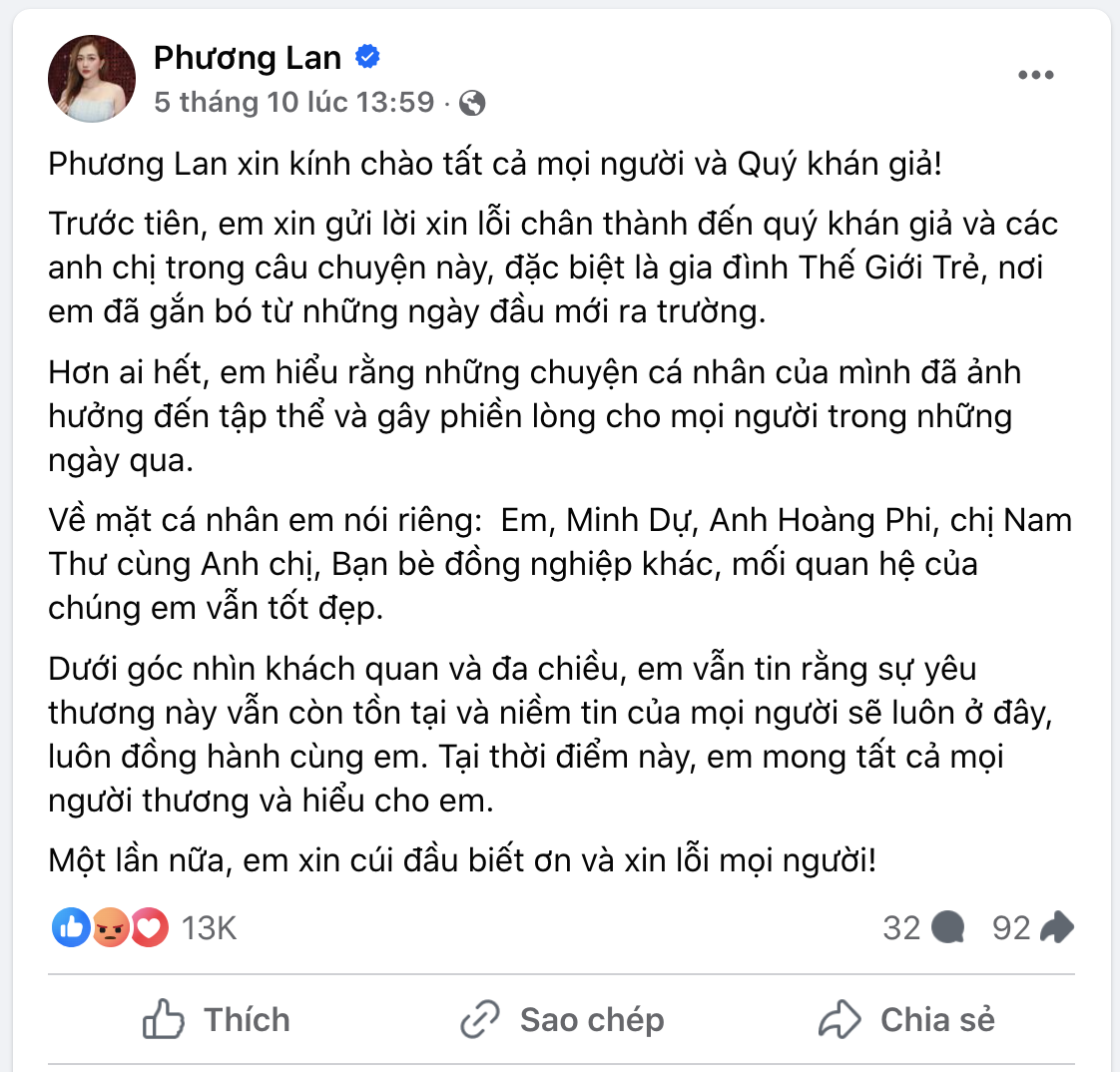 Phương Lan lộ diện hậu ồn ào, né tránh khi được hỏi về Phan Đạt- Ảnh 1.