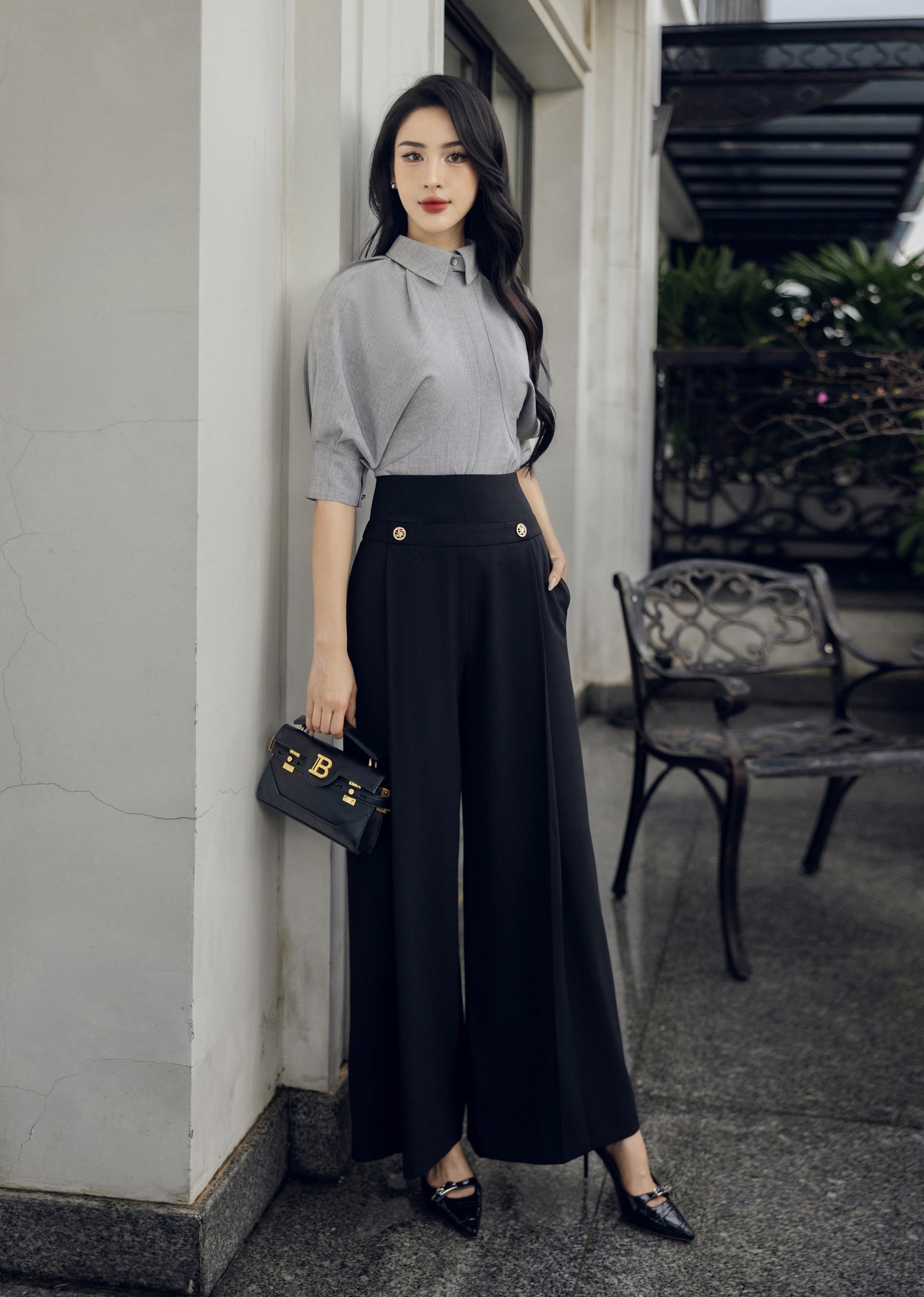 Προτεινόμενοι συνδυασμοί με παντελόνια για να αναδείξετε στο έπακρο τη σιλουέτα σας - Φωτογραφία 1. Gợi ý những bản phối với quần âu giúp tôn dáng tối đa- Ảnh 1.