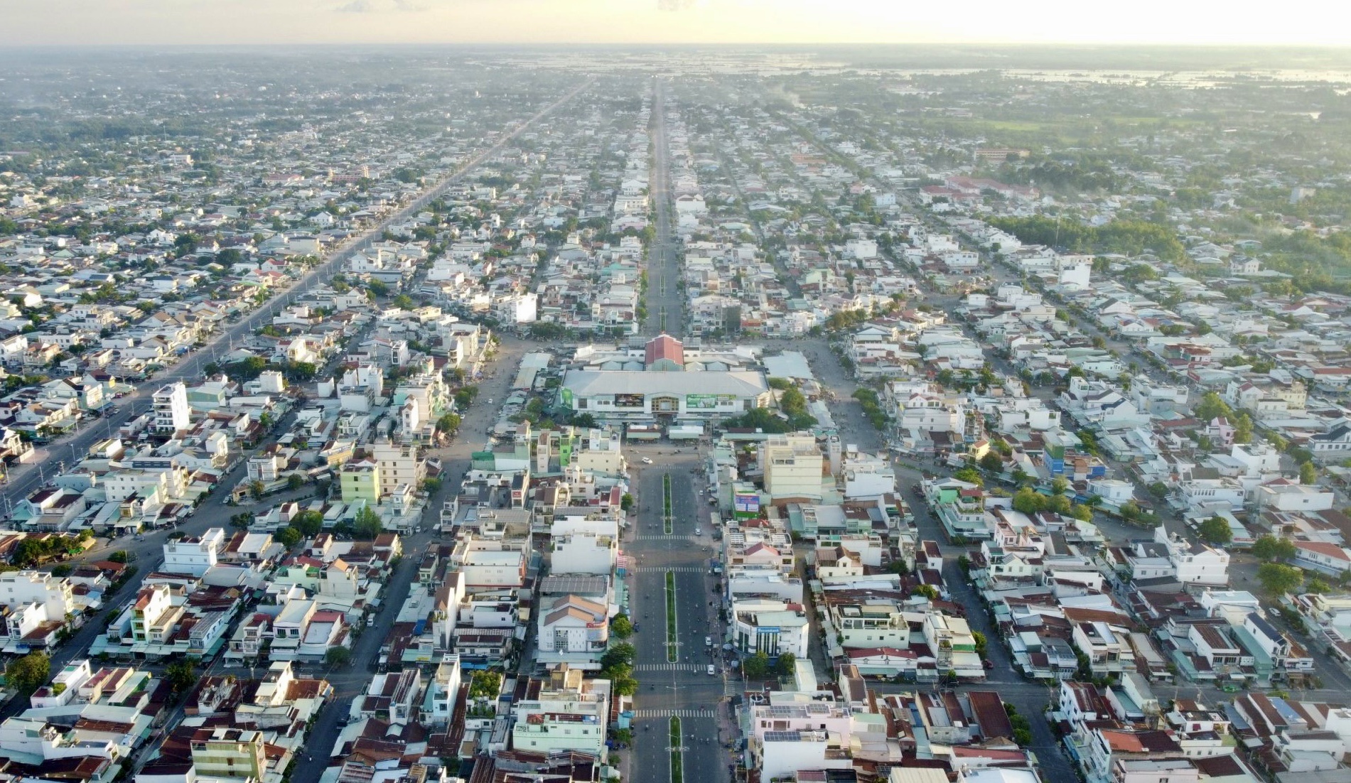 Quy hoạch kiểu ô bàn cờ tuyệt đẹp ở Tây Ninh- Ảnh 1.