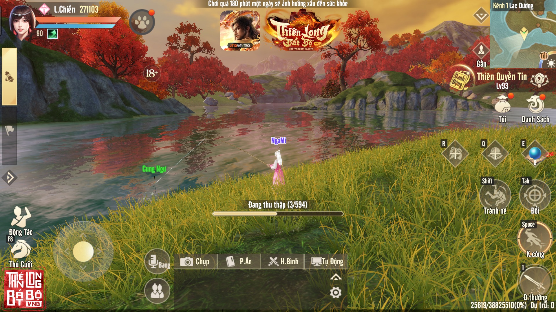 Thien Long Bat Bo resmi dirilis oleh VNGGames - Foto 3. Thiên Long Bát Bộ chính thức được VNGGames phát hành- Ảnh 3.