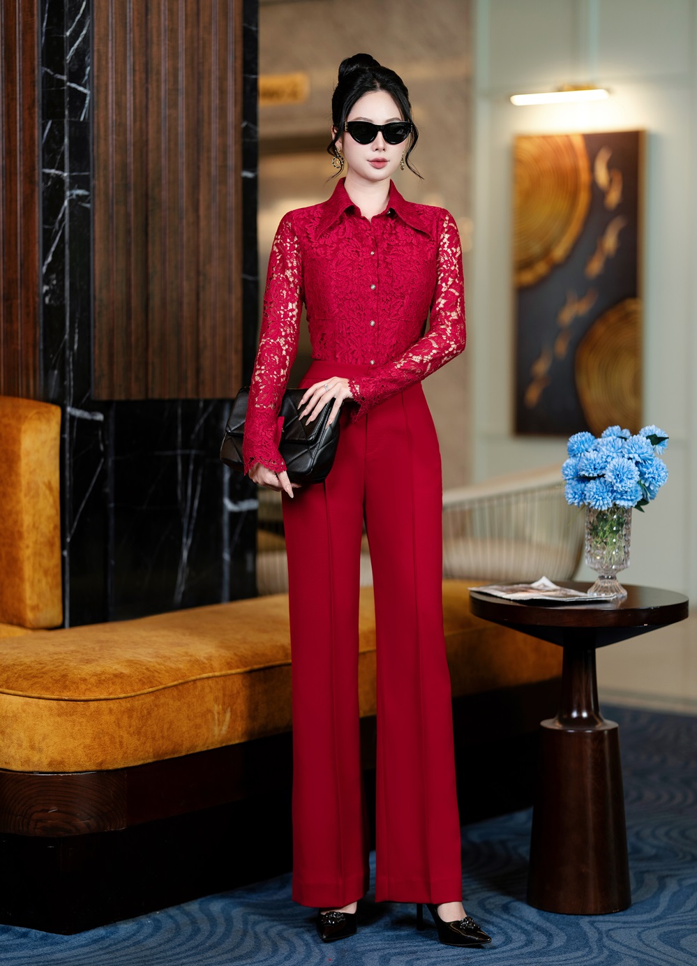 Warna-warna yang meledak untuk musim mode baru - Foto 2. Bùng nổ sắc màu cho mùa thời trang mới- Ảnh 2.