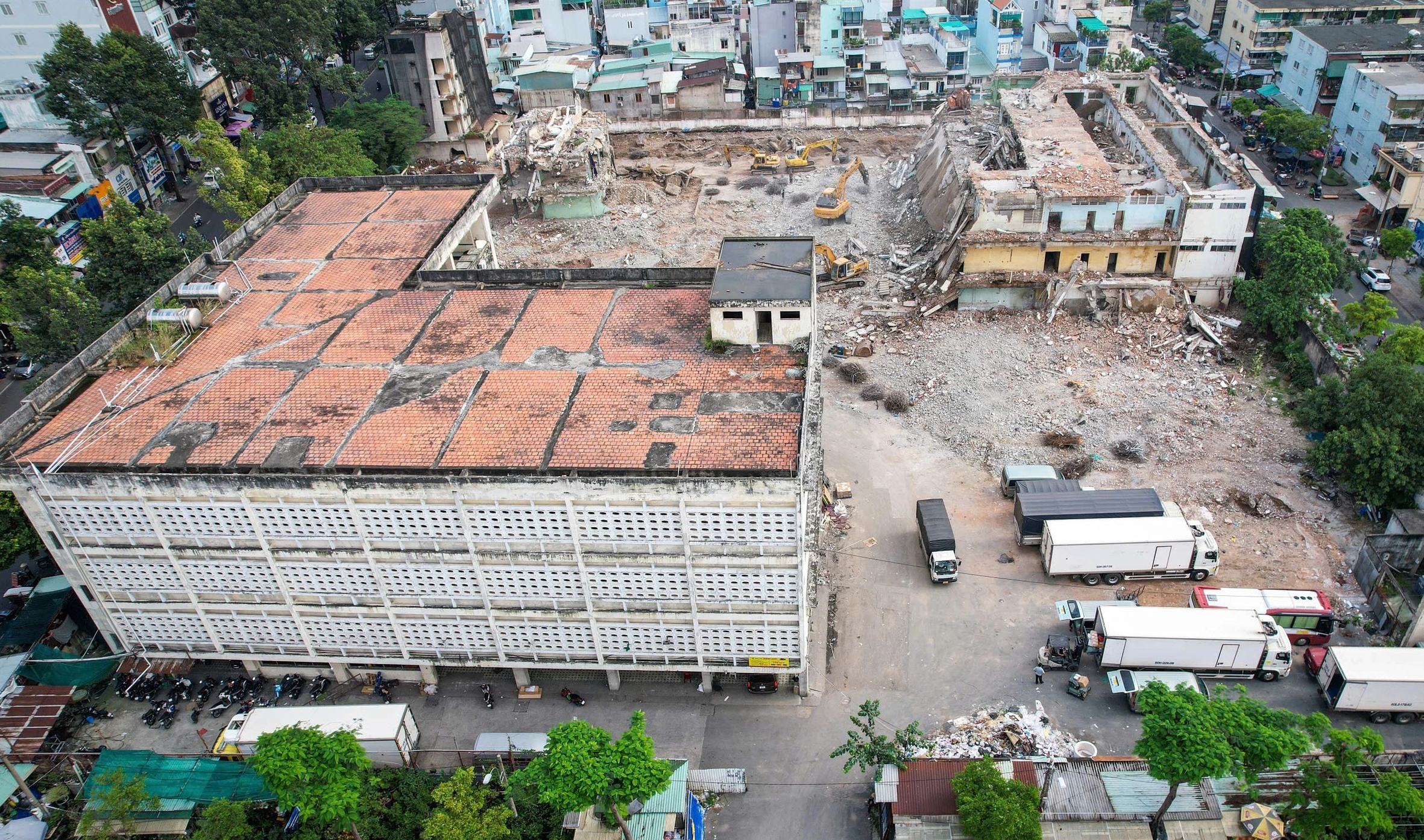 TP.HCM: 'Đất vàng' 419 Lê Hồng Phong sau 1 tháng tháo dỡ- Ảnh 3.