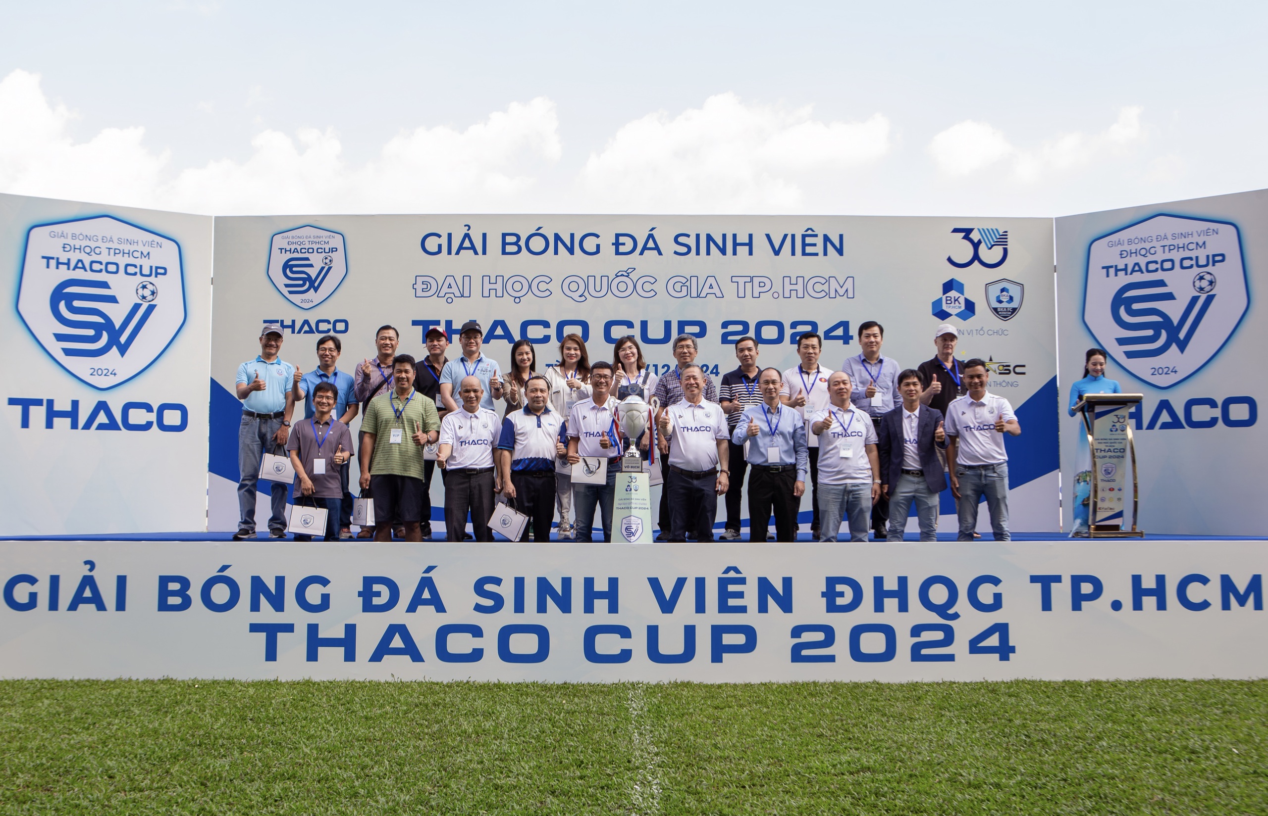 Ấn tượng lễ khai mạc giải bóng đá sinh viên ĐHQG TP.HCM - THACO Cup 2024- Ảnh 7.