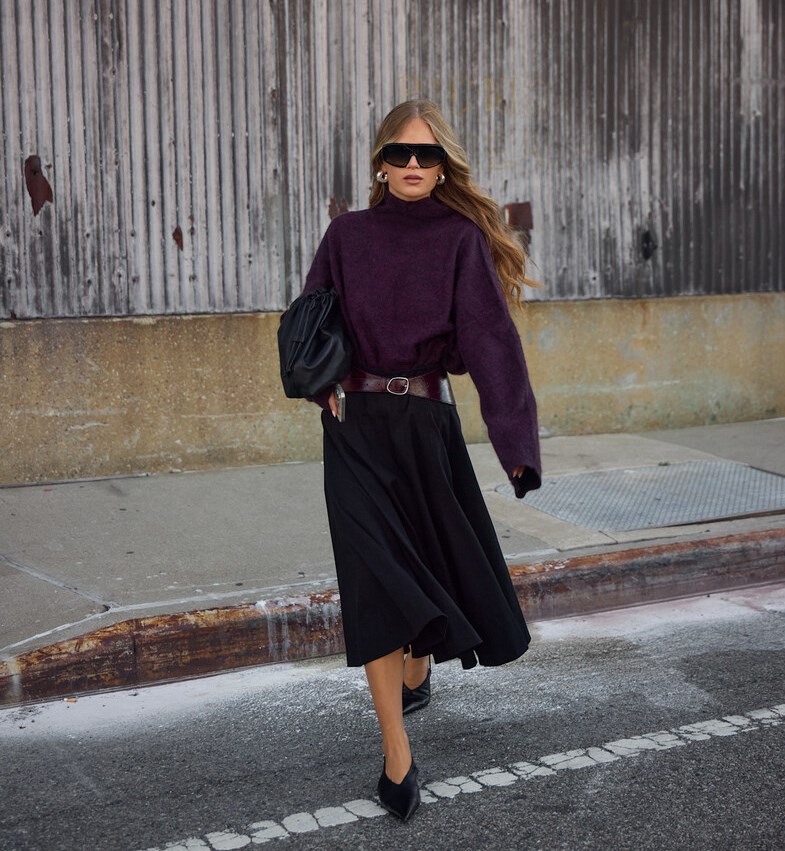 スカートとタートルネックは寒い日にぴったりの組み合わせ - 写真 1。 Váy và áo cao cổ, màn song ca thành công cho những ngày trở lạnh- Ảnh 1.