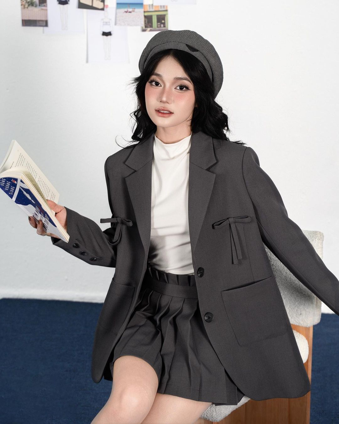 និន្នាការស្រមោចស្រើបស្រាលបានត្រលប់មកវិញក្នុងរដូវរងានេះ - រូបថត 1 ។ Mũ beret xu hướng hoài cổ quay trở lại trong mùa đông này- Ảnh 1.