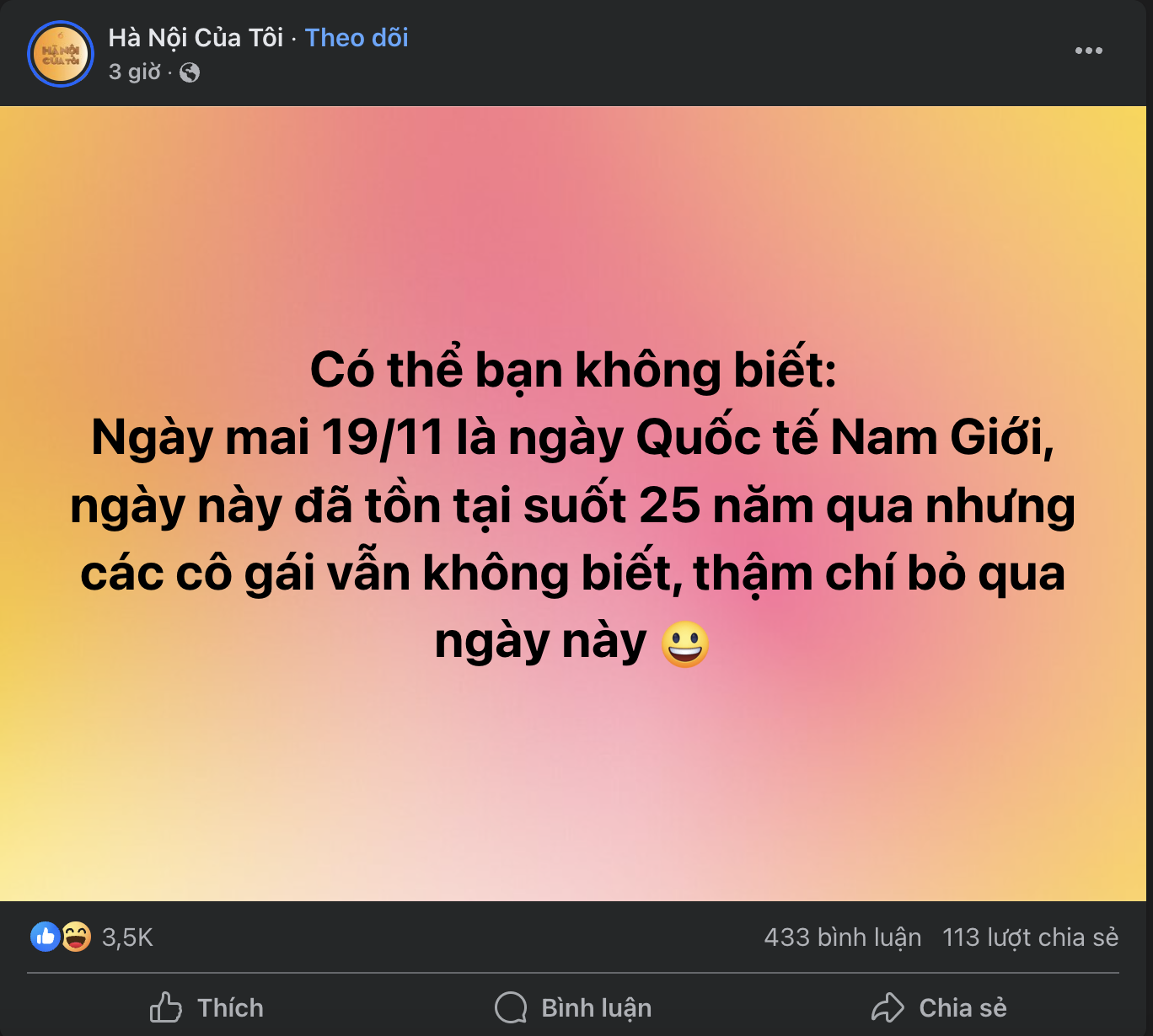 Ngày Quốc tế Nam giới 19.11: Các anh có nên 'đòi quà' chị em?- Ảnh 7.