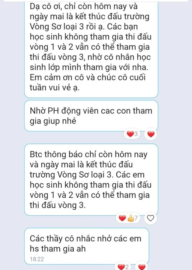 Đừng để thầy cô, học sinh 'bội thực' vì đủ loại cuộc thi- Ảnh 1.