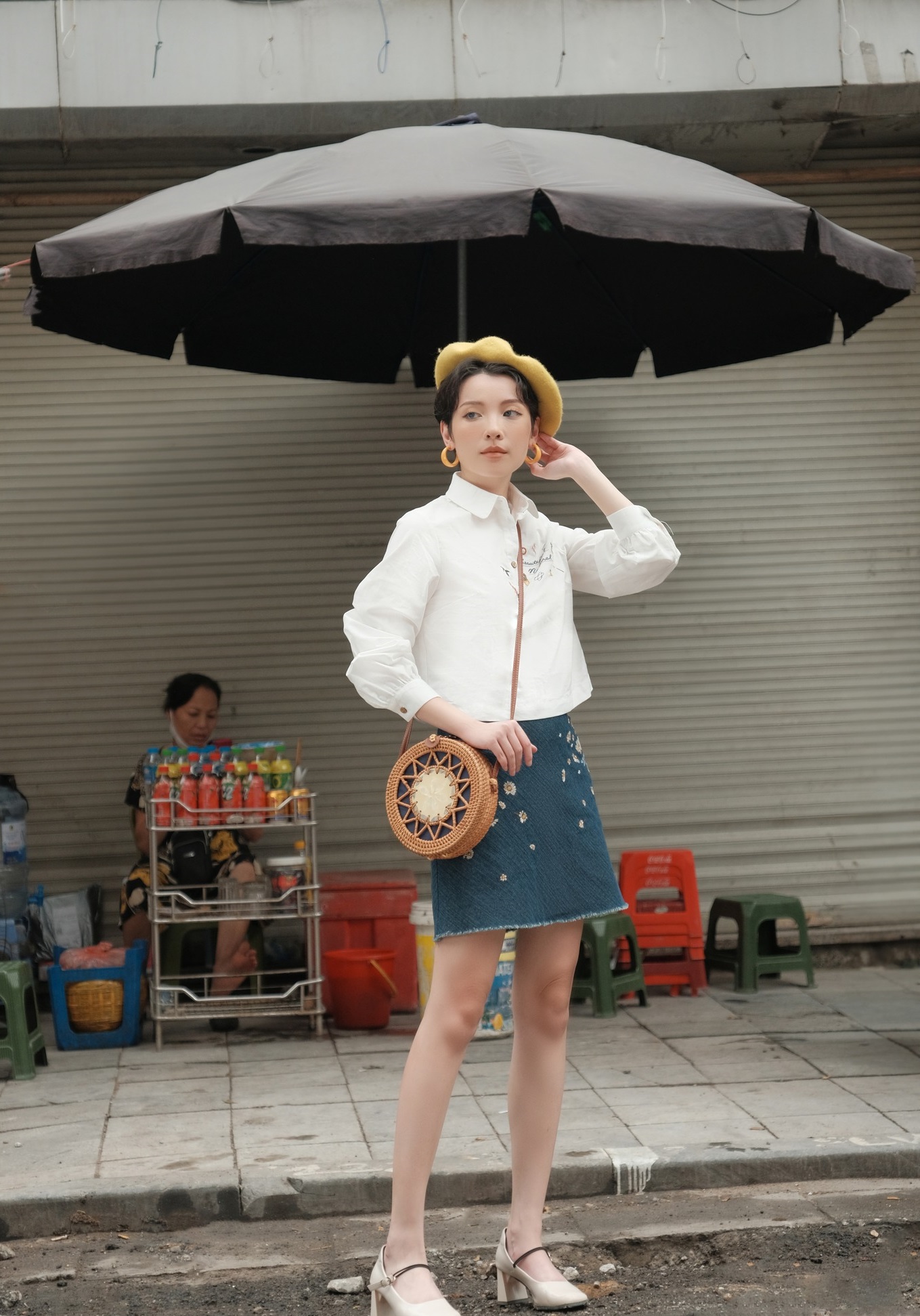 ស្លៀកពាក់ដូចនារីបារាំង - រូបថត ៥. Mặc đẹp như quý cô nước Pháp- Ảnh 5.