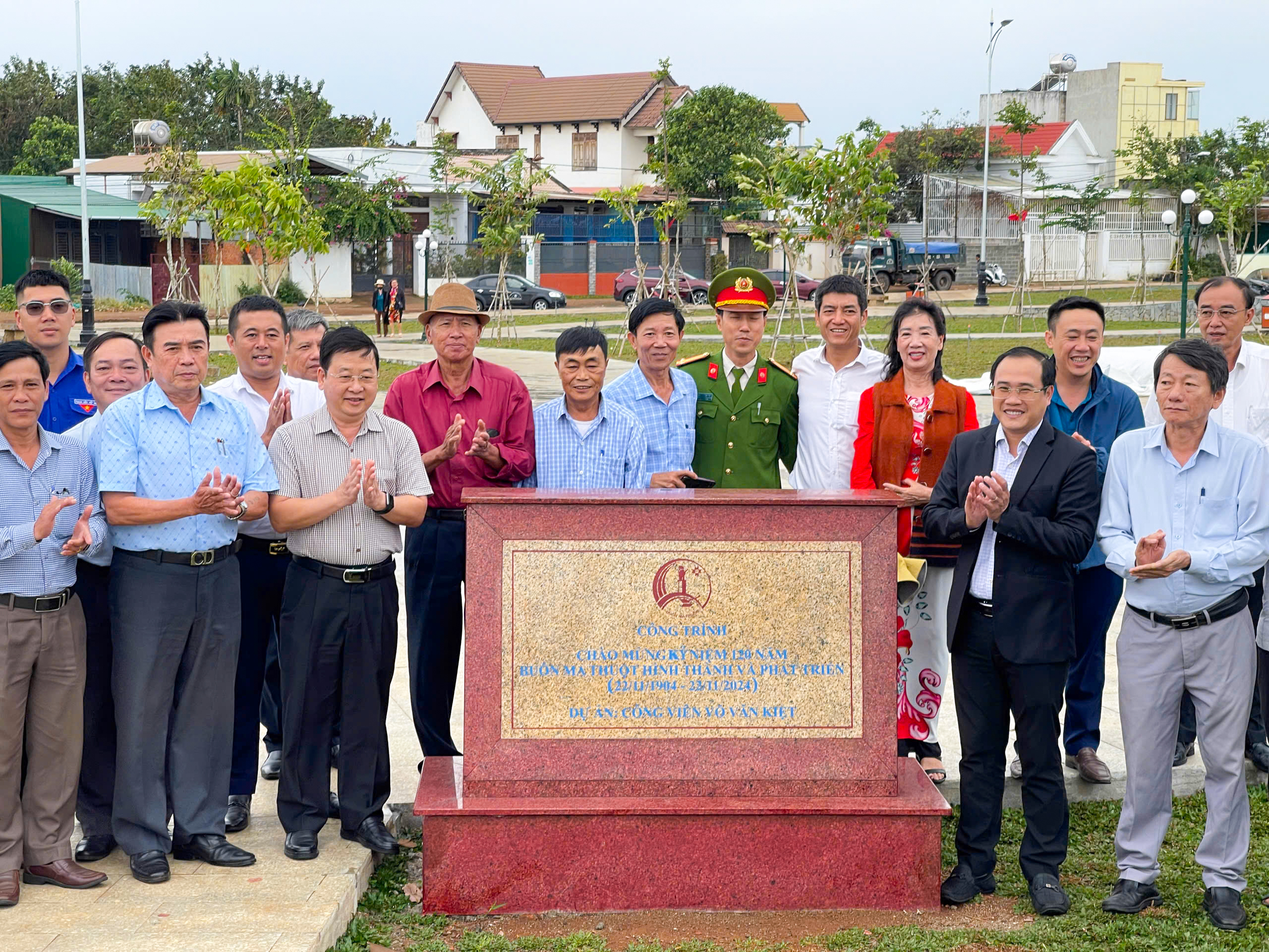 Buôn Ma Thuột có thêm không gian xanh từ công viên Võ Văn Kiệt- Ảnh 1.