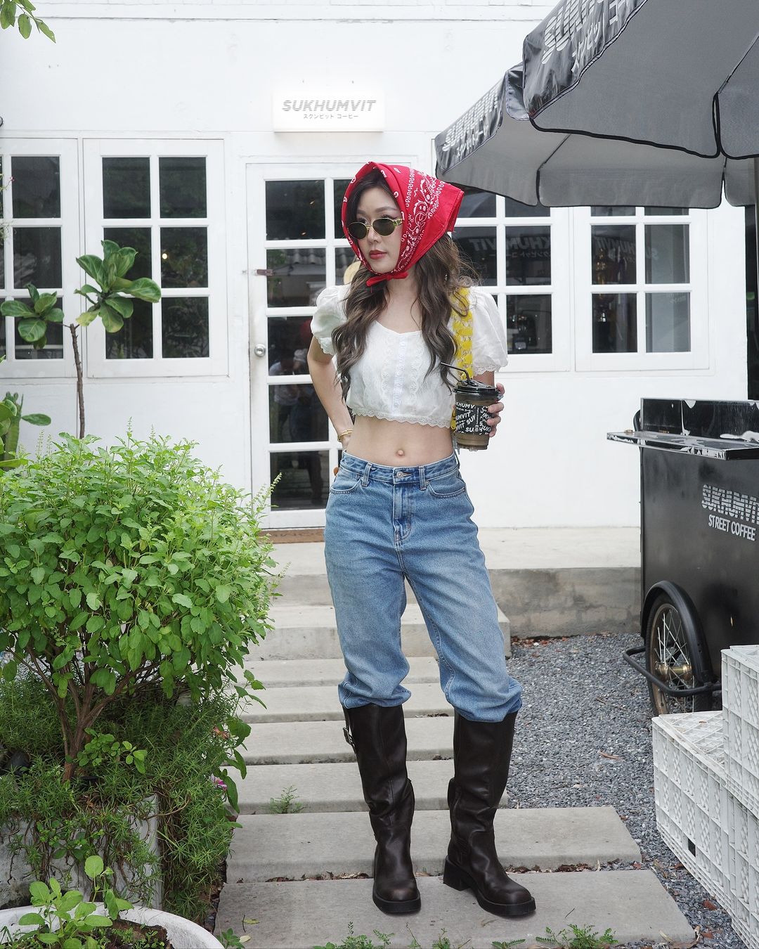 Prueba diferentes estilos con turbantes - Foto 7. Thử đa dạng phong cách cùng khăn turban- Ảnh 7.