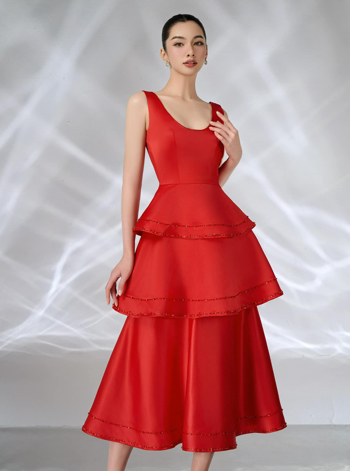 Αυτό είναι το πιο πολυτελές και κομψό φόρεμα για πάρτι - Φωτογραφία 10. Kiểu đầm dự tiệc sang trọng và quý phái bậc nhất là đây- Ảnh 10.