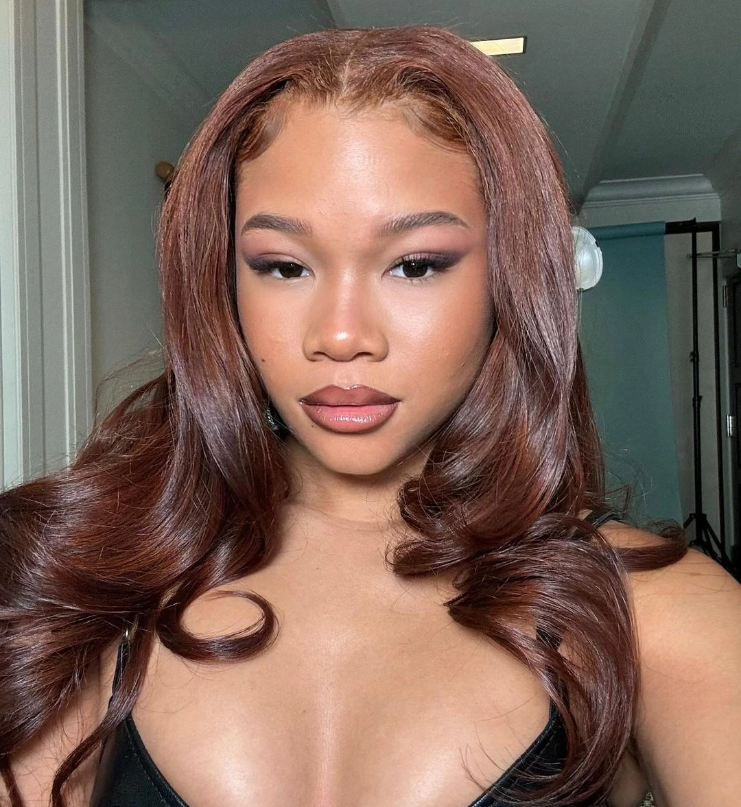 겨울이면 모든 여자들이 좋아하는 '진정한 사랑' 갈색 머리 색깔 - 사진 6. Màu tóc nâu 'chân ái' của mọi cô nàng trong ngày đông- Ảnh 6.