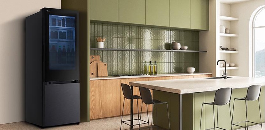 Tủ lạnh ngăn đá dưới với mặt kính Instaview sắp có mặt tại Việt Nam