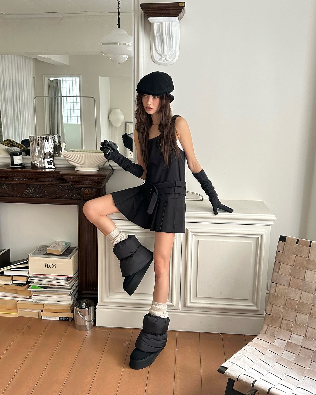 Dodá vašemu zimnímu vzhledu styl s botami - Foto 4. Tăng tính sành điệu cho mùa đông với giày bốt- Ảnh 4.