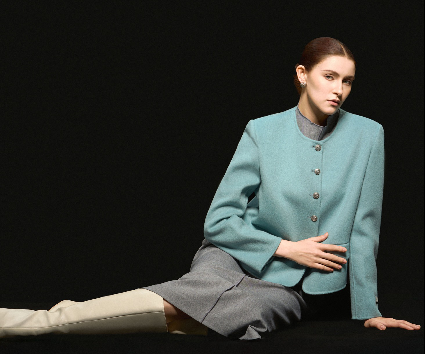 Áo dạ tweed 'cực phẩm' mùa lạnh là đây- Ảnh 5. Áo dạ tweed 'cực phẩm' mùa lạnh là đây- Ảnh 5.