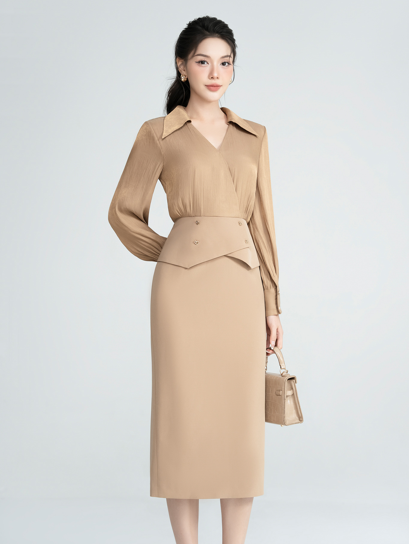 Sladěný outfit, vrchol zimního stylu - Foto 8. Set đồ đồng bộ, điểm nhấn cho phong cách mùa đông- Ảnh 8.