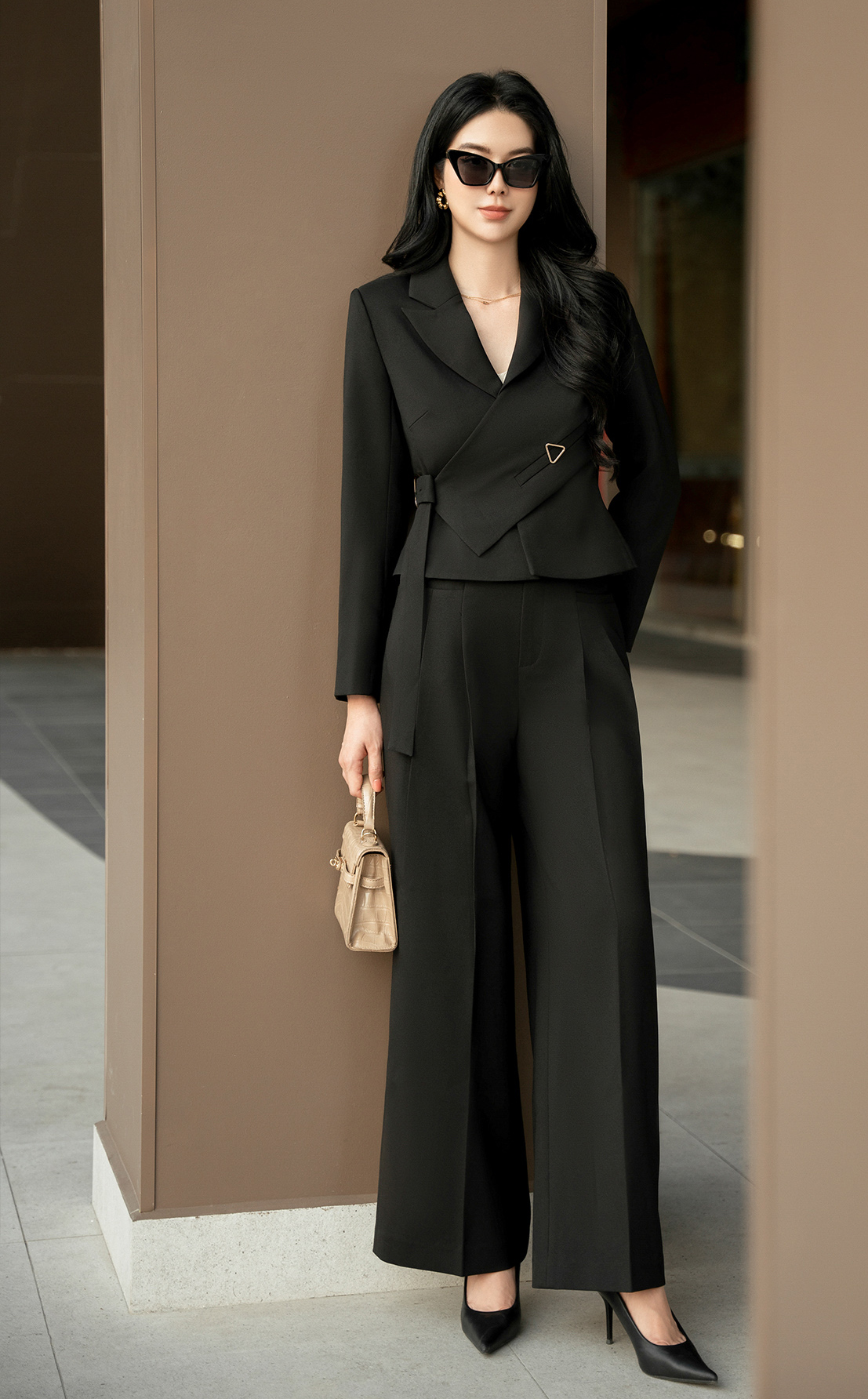 Sladěný outfit, vrchol zimního stylu - Foto 5. Set đồ đồng bộ, điểm nhấn cho phong cách mùa đông- Ảnh 5.