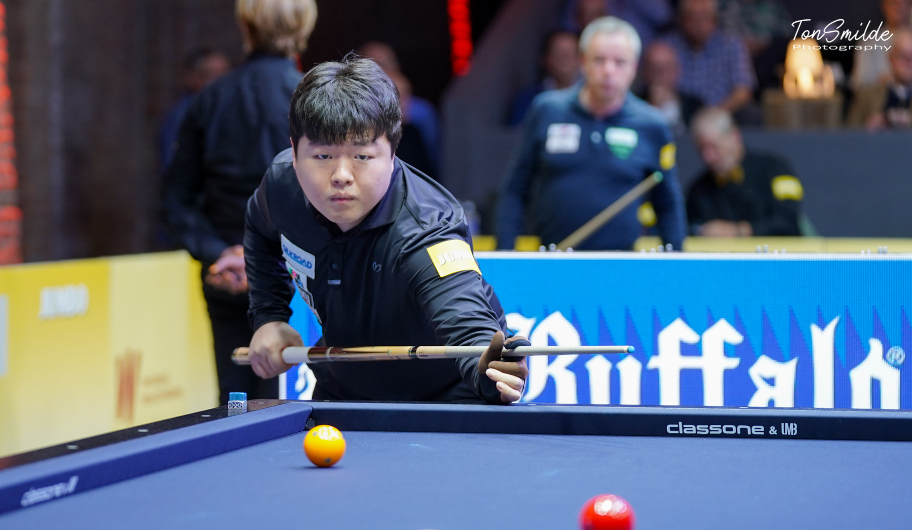 Billiards: Bao Phương Vinh ngược dòng kịch tính, vào tứ kết World Cup Hàn Quốc- Ảnh 2.