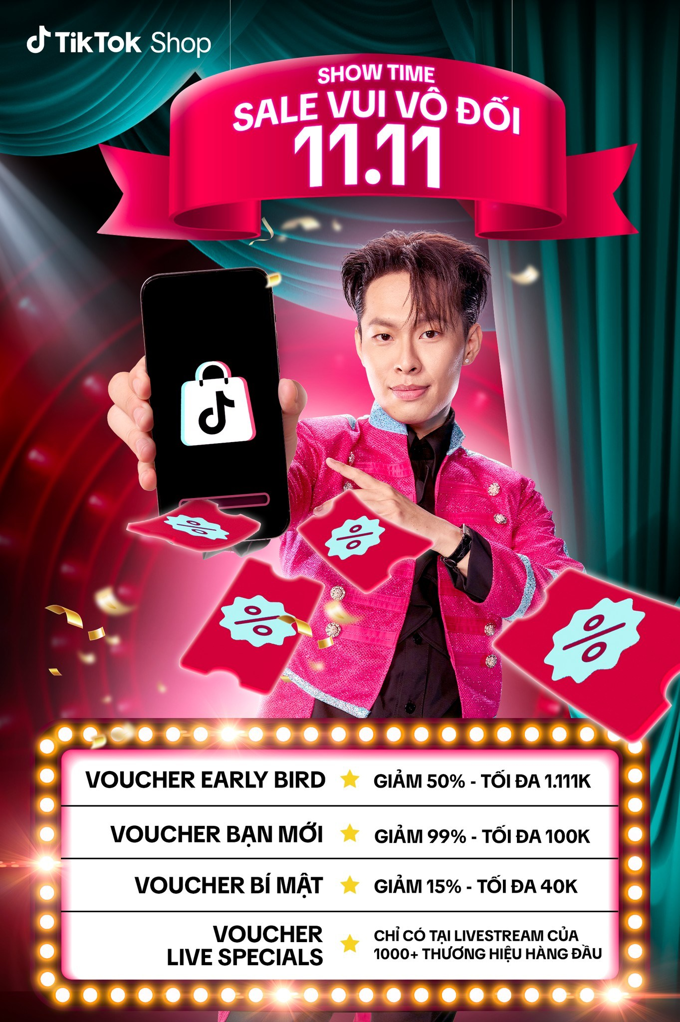 Loạt voucher 