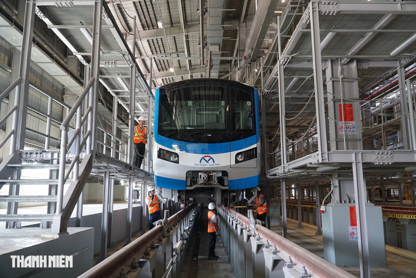 'Biệt đội' chuyên sửa tàu, đường ray cho metro Bến Thành - Suối Tiên- Ảnh 9.