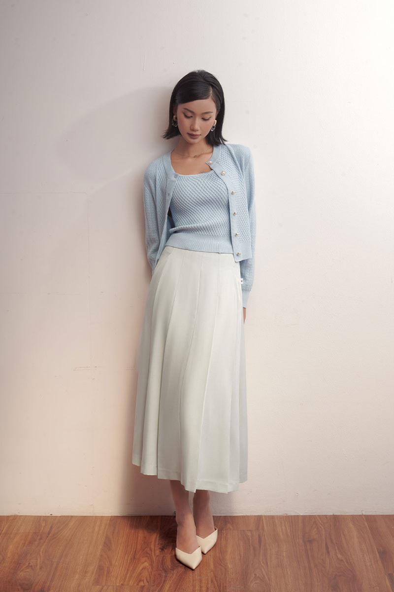 ធ្វើឱ្យតុរប្យួរខោអាវរបស់អ្នកស្រស់ស្រាយជាមួយនឹងពណ៌ដែលអាចត្រូវបានផ្សំជាមួយពណ៌ស - រូបថត 3 ។ Làm mới tủ đồ với những sắc màu có thể kết hợp với màu trắng- Ảnh 3.