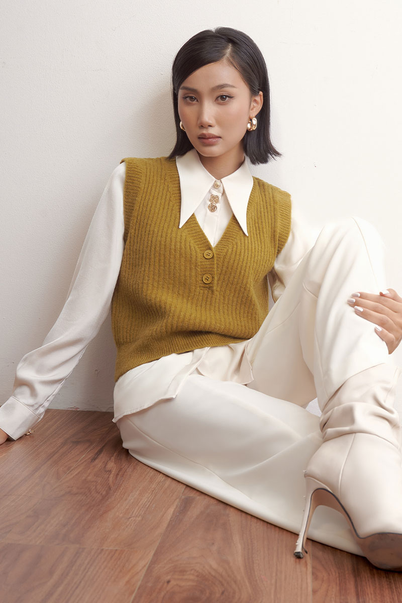 ធ្វើឱ្យតុរប្យួរខោអាវរបស់អ្នកស្រស់ស្រាយជាមួយនឹងពណ៌ដែលអាចត្រូវបានផ្សំជាមួយពណ៌ស - រូបថត 6 ។ Làm mới tủ đồ với những sắc màu có thể kết hợp với màu trắng- Ảnh 6.