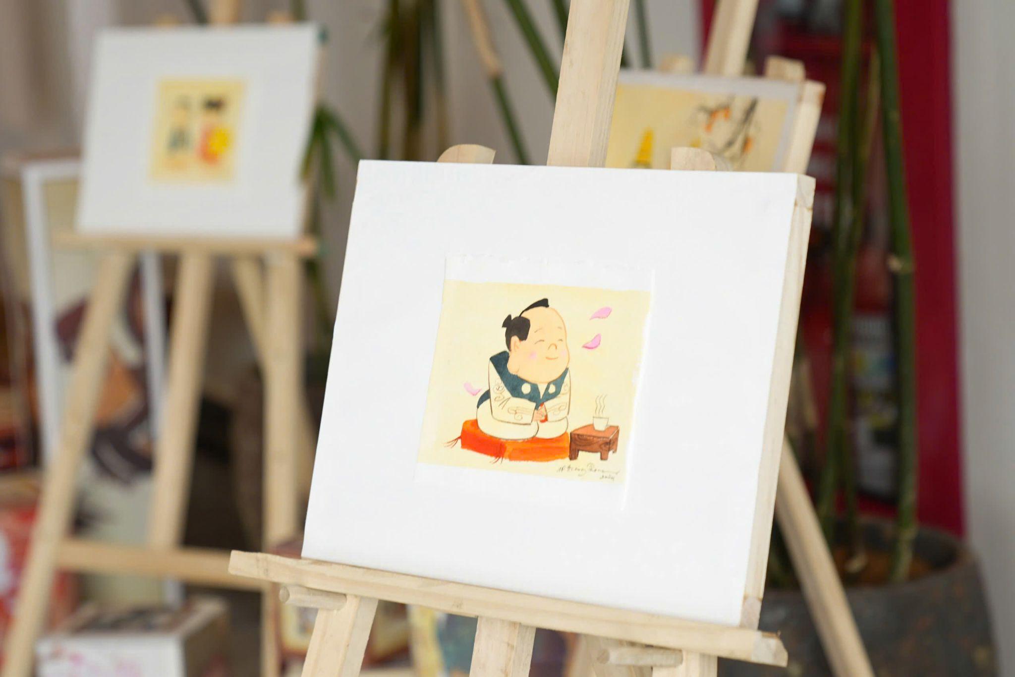 Văn hóa Nhật Bản là nguồn cảm hứng trong bộ tranh 