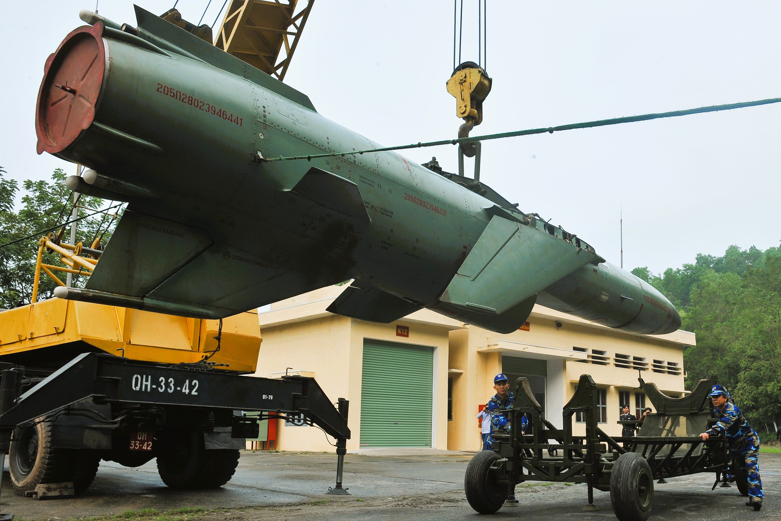 T&ecirc;n lửa ph&ograve;ng thủ bờ biển Việt Nam