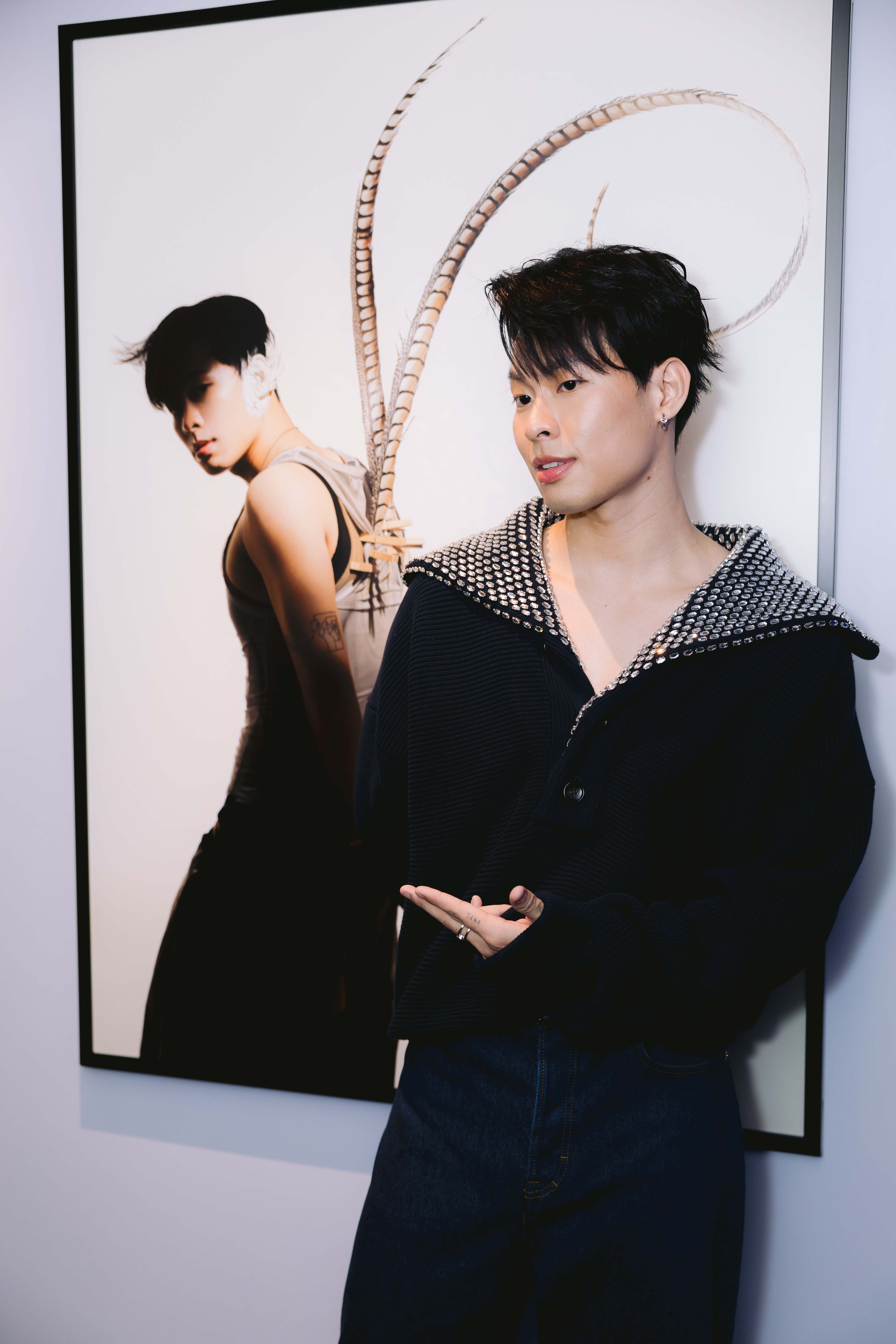 Ho Ngoc Ha និង Ky Duyen ចូលរួមពិព័រណ៍ O 2024 - រូបថត ៦. Hồ Ngọc Hà, Kỳ Duyên dự triển lãm Ô Exhibition 2024- Ảnh 6.