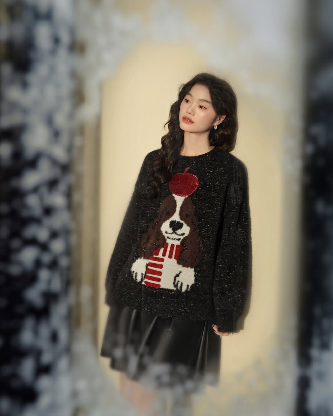 Beliebte gemusterte Pullover zu Weihnachten – Foto 10. Áo len họa tiết được yêu thích trong Giáng sinh năm nay- Ảnh 10.