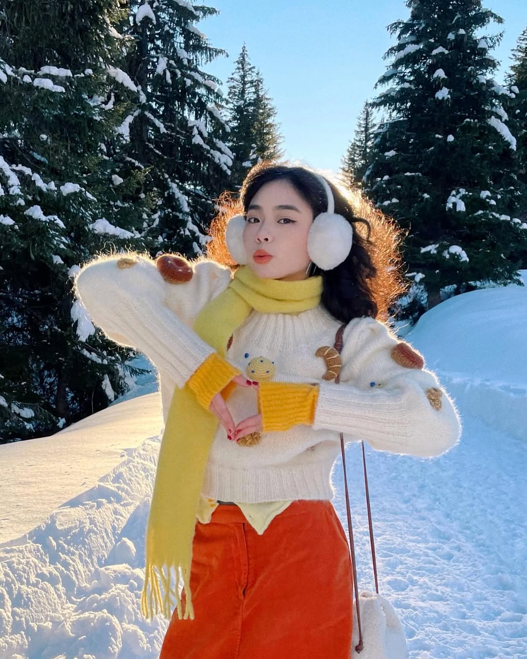 Dites adieu aux journées d'hiver maussades avec des couleurs vives - Photo 5. Tạm biệt ngày đông u ám với những sắc màu rực rỡ- Ảnh 5.
