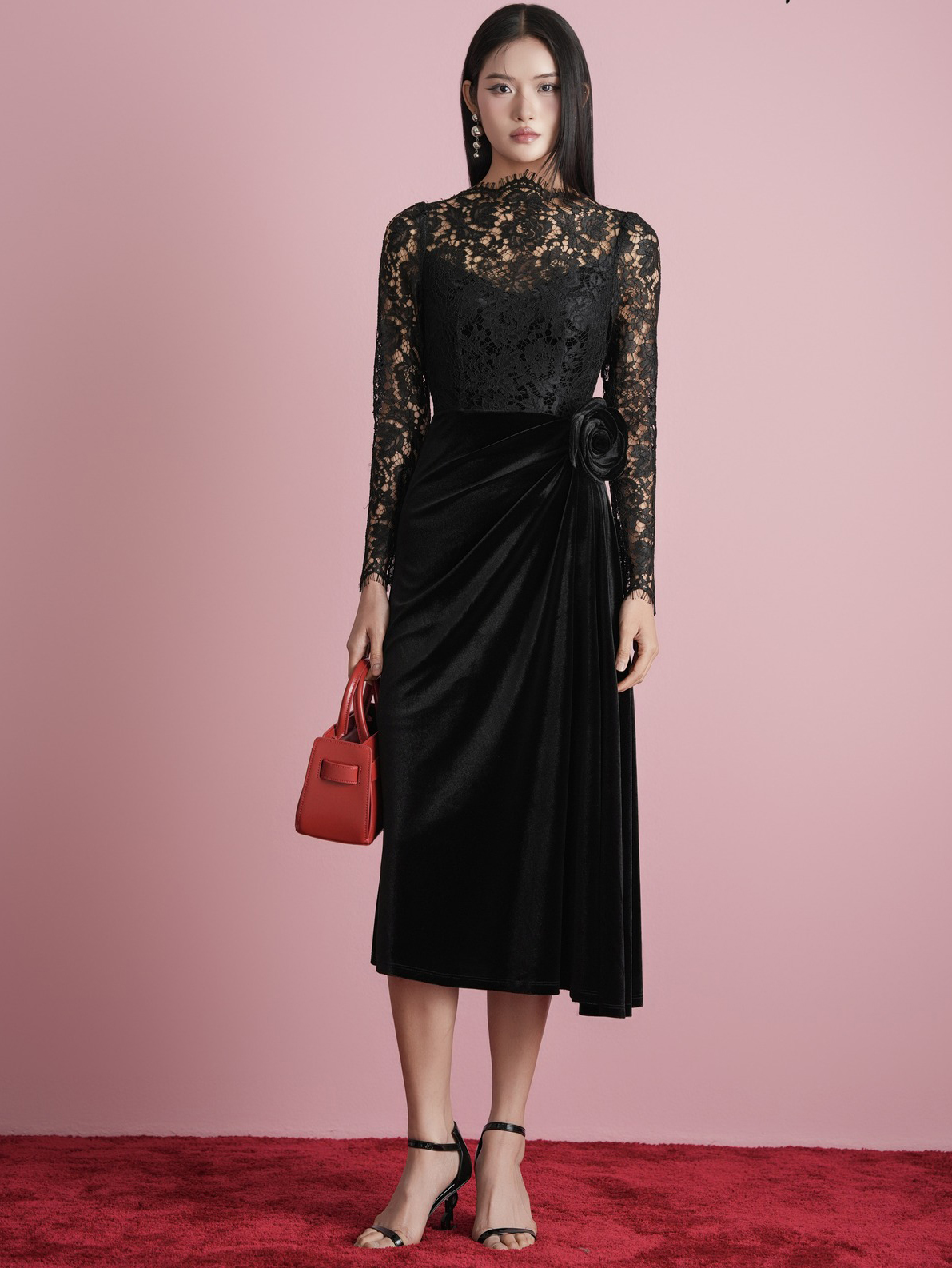 Långa kjolar och vackra vinterkombinationer - Bild 7. Chân váy dài và những bản phối mùa đông đẹp xiêu lòng- Ảnh 7.