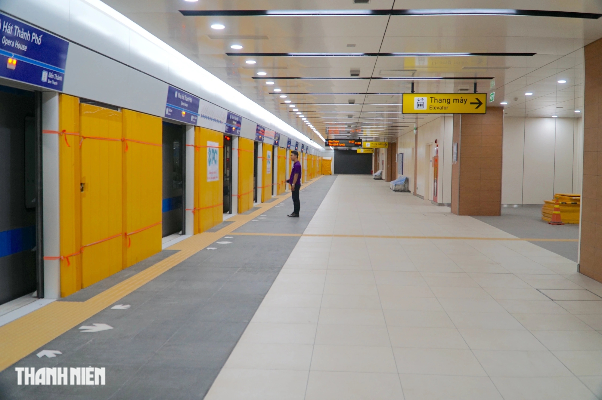 Metro số 1 còn 5 ngày khai trương: Các nhà ga dưới lòng đất hiện giờ ra sao?- Ảnh 4.