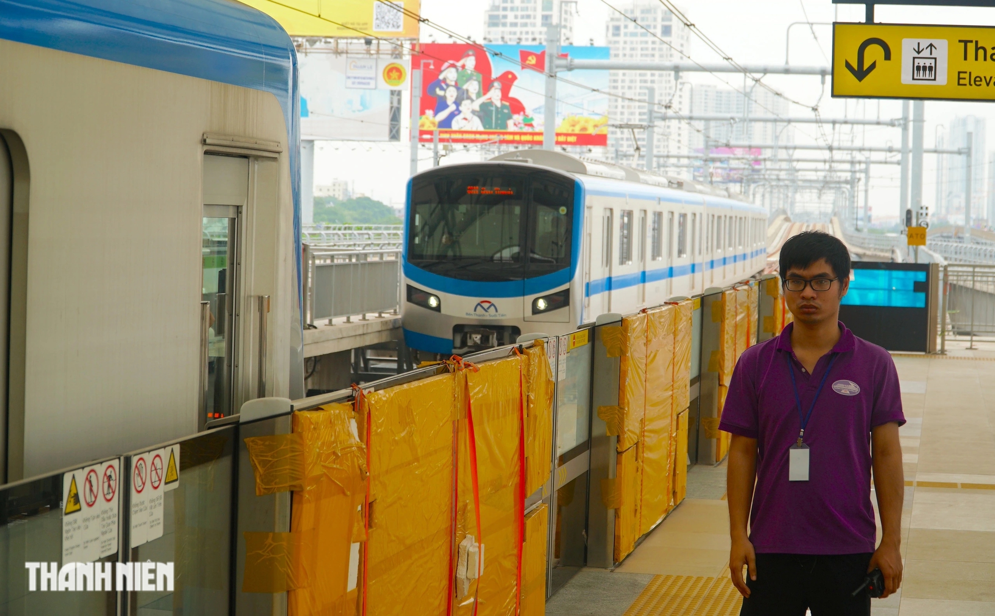 Metro số 1 còn 5 ngày khai trương: Các nhà ga dưới lòng đất hiện giờ ra sao?- Ảnh 9.