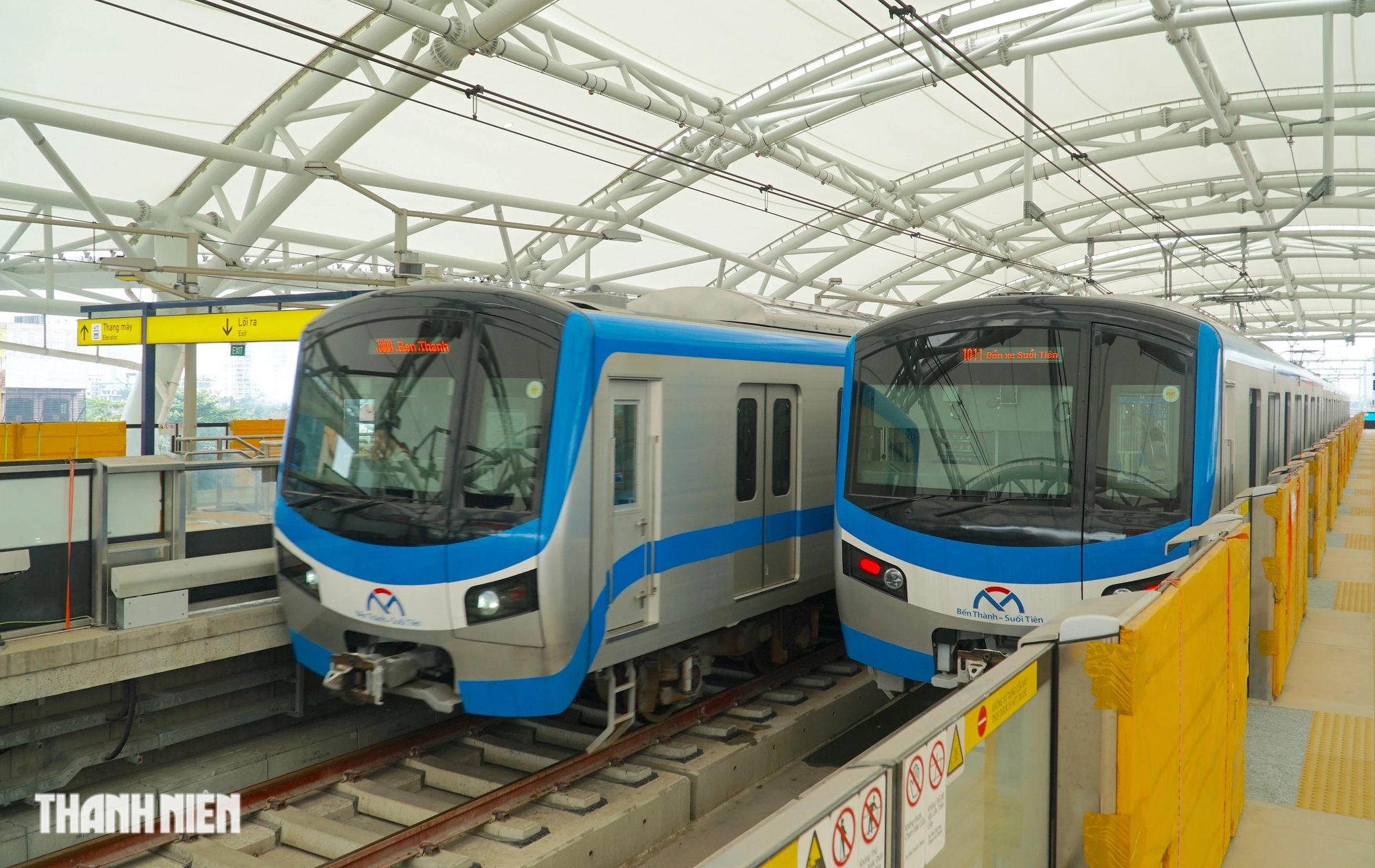 Metro số 1 còn 5 ngày khai trương: Các nhà ga dưới lòng đất hiện giờ ra sao?- Ảnh 15.