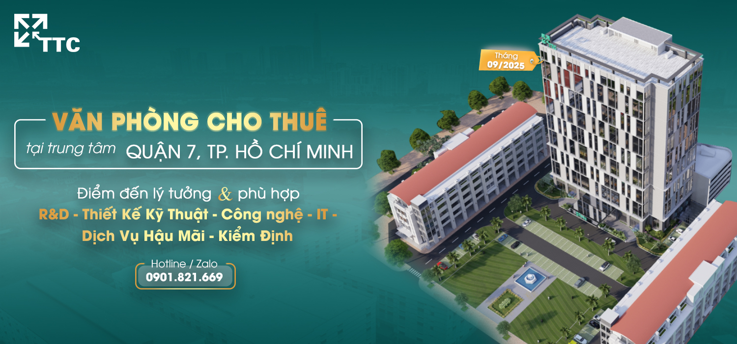 Văn phòng Q.7 - DN công nghệ, thiết kế, R&D, lập trình, dịch vụ GTGT cao- Ảnh 1. Văn phòng Q.7 - DN công nghệ, thiết kế, R&D, lập trình, dịch vụ GTGT cao- Ảnh 1.