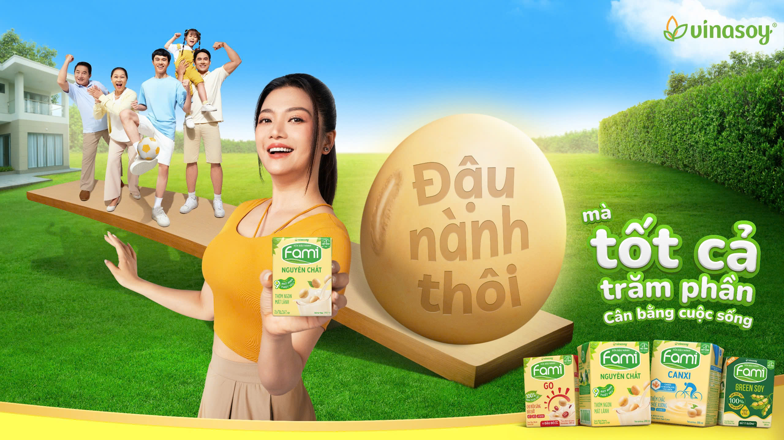 Fami được vinh danh giải thưởng 'Thương hiệu dinh dưỡng sáng tạo' tại Vạn Xuân Awards- Ảnh 2. Sau chiến dịch, thông điệp