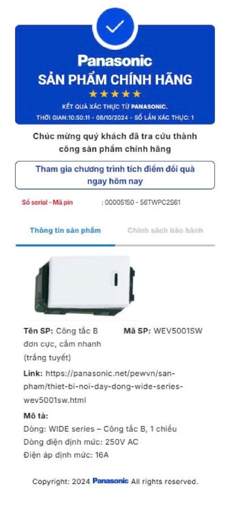 P-check: giải pháp 'nhỏ mà có võ' từ Panasonic giúp người dùng tránh hàng giả- Ảnh 2.