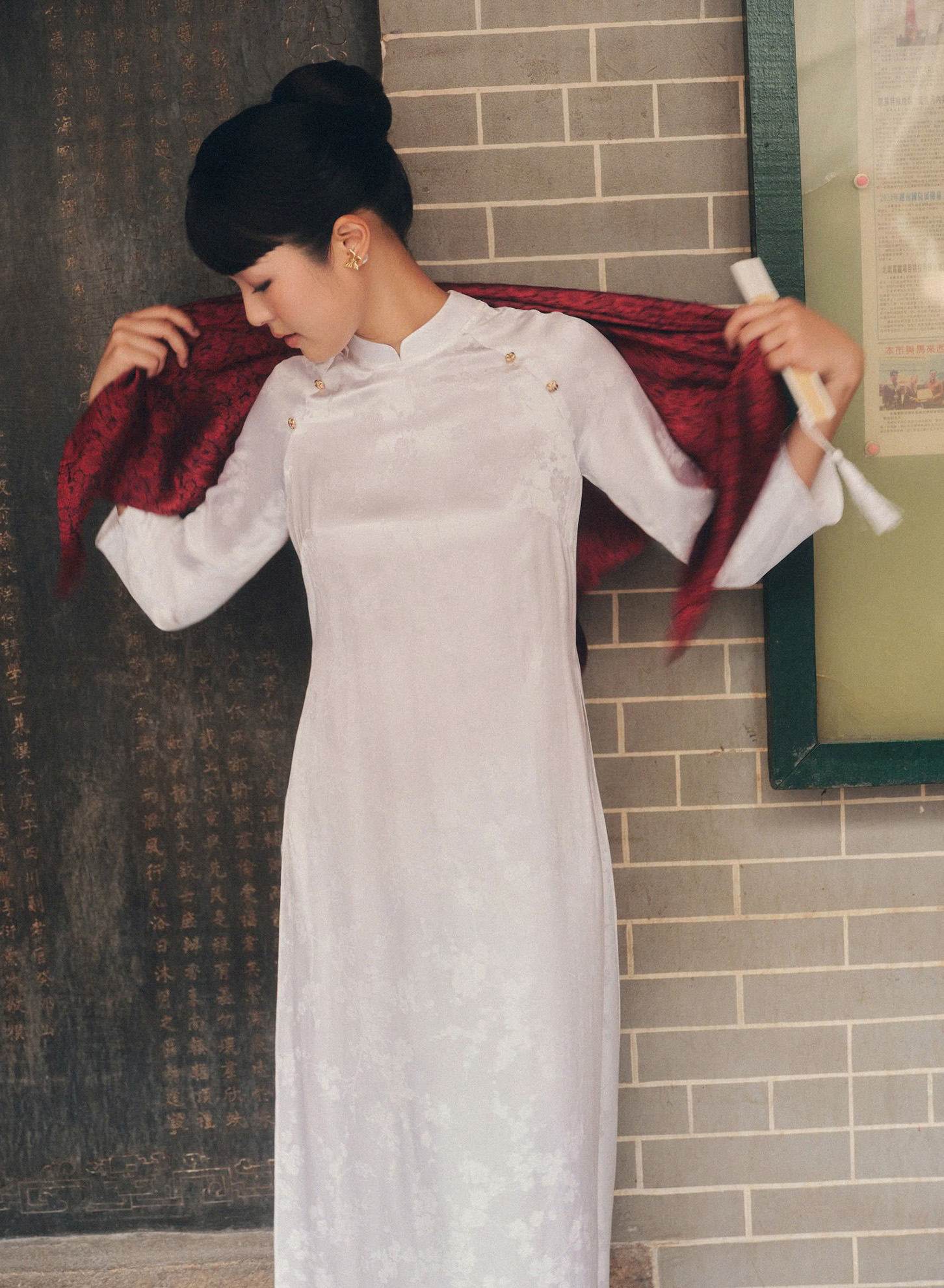 5 رنگ ضروری Ao Dai برای Tet 2025 - عکس 2. 5 gam màu áo dài không thể thiếu mùa tết 2025- Ảnh 2.