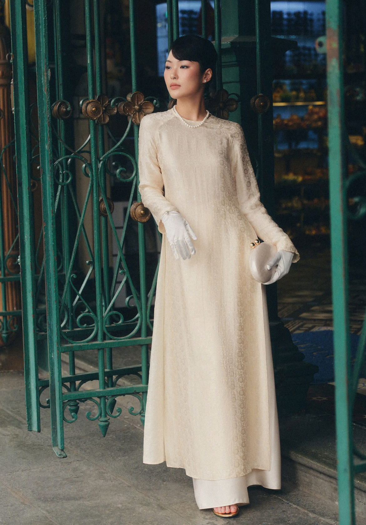 5 رنگ ضروری Ao Dai برای Tet 2025 - عکس 1. 5 gam màu áo dài không thể thiếu mùa tết 2025- Ảnh 1.