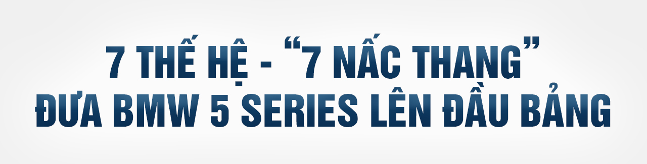 BMW 5 Series - 7 thế hệ 'rực rỡ' v&agrave; 'biểu tượng' th&agrave;nh c&ocirc;ng của BMW- Ảnh 1.
