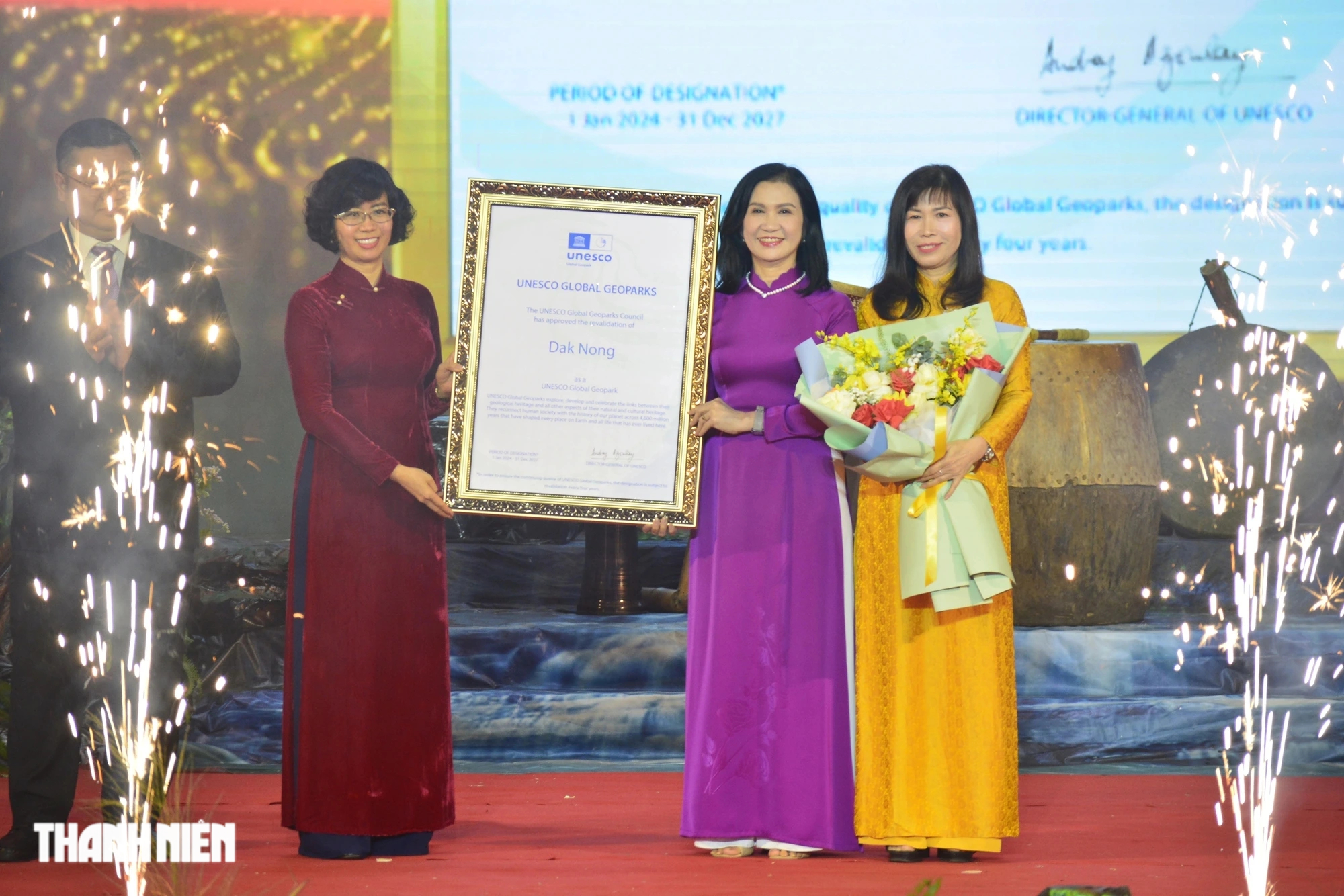 Công viên địa chất toàn cầu UNESCO Đắk Nông đón nhận danh hiệu lần thứ 2- Ảnh 1.