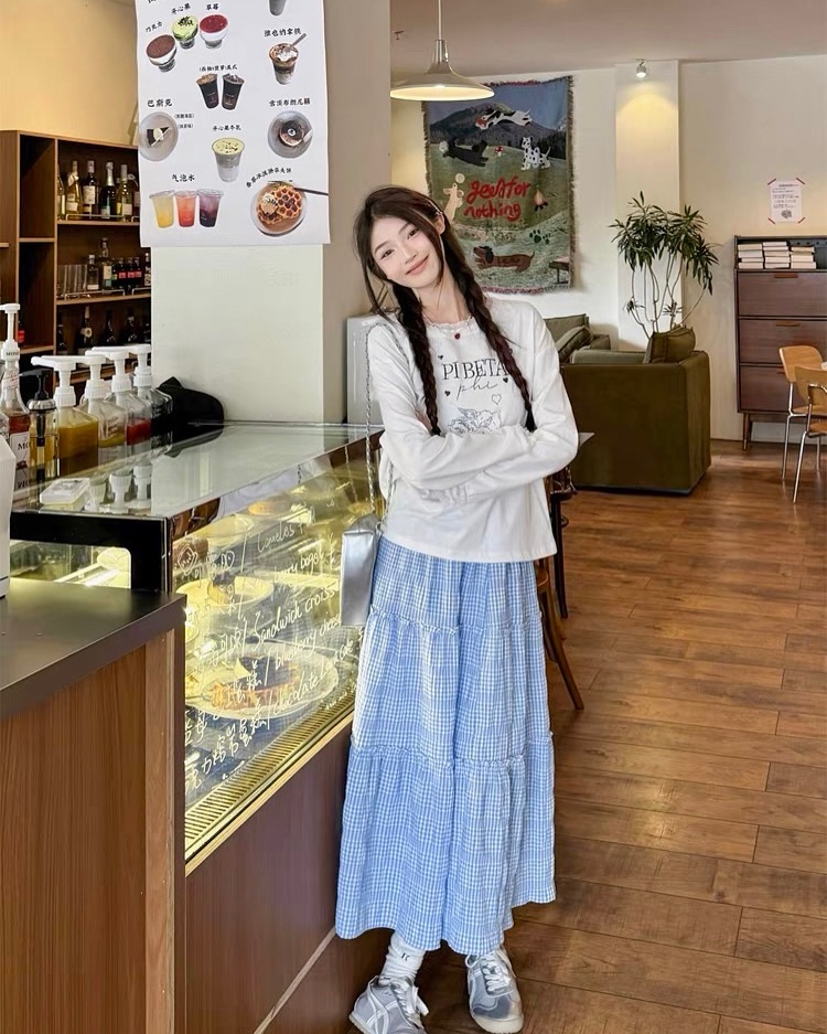 1,001 cara serba boleh untuk mengubah skirt panjang - Foto 6. 1.001 cách biến hóa đa năng cùng chân váy dáng dài- Ảnh 6.