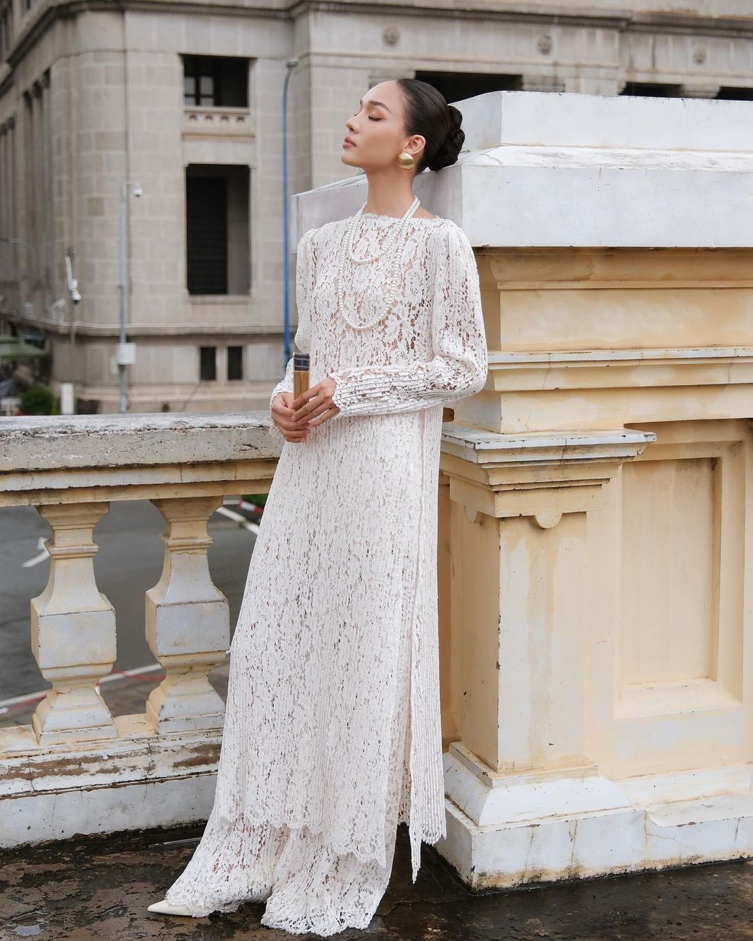 Stylizované Ao Dai - nový vrchol pro konec sezóny - Foto 12. Áo dài cách điệu - nét chấm phá mới cho mùa cuối năm- Ảnh 12.