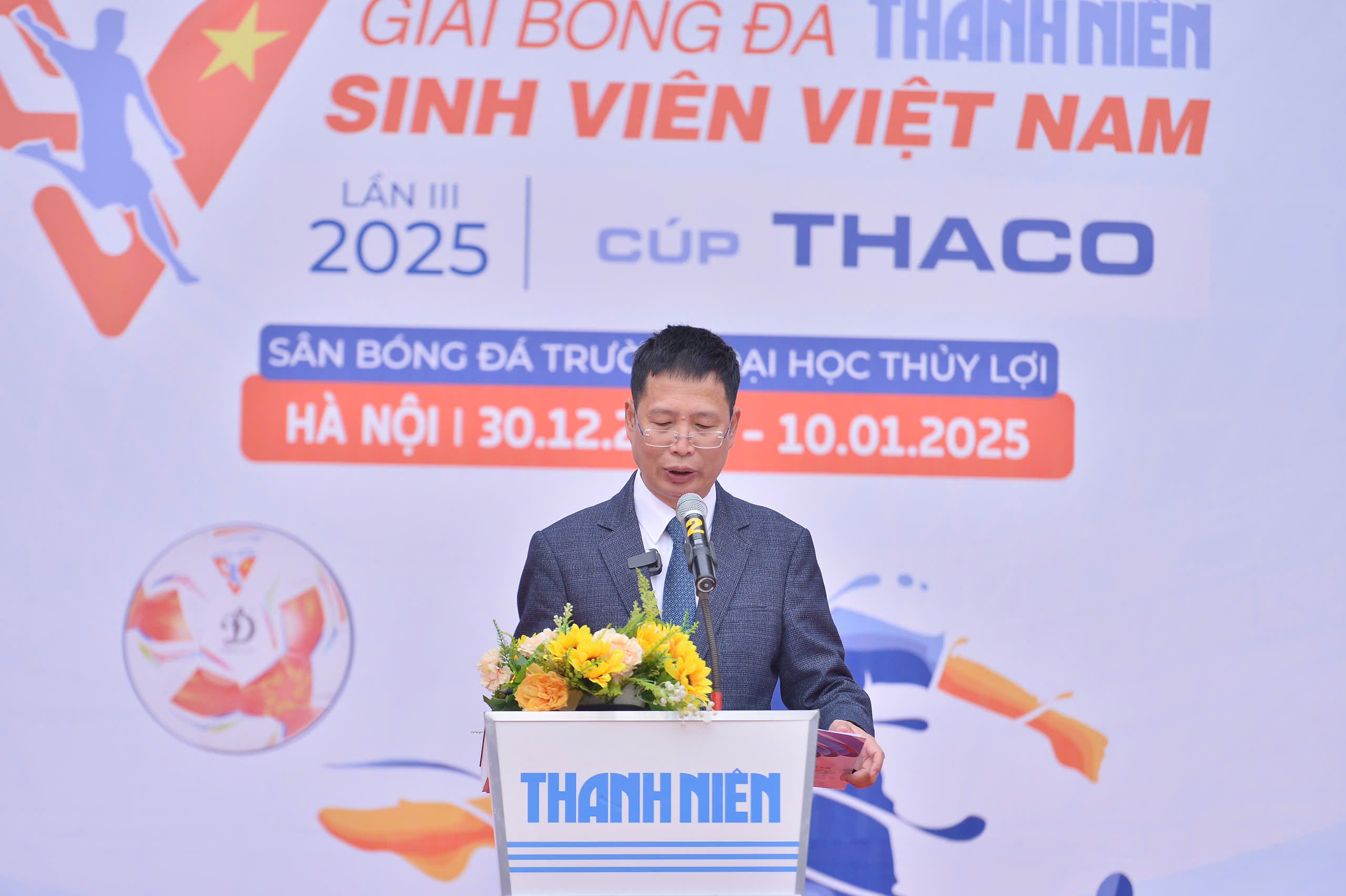 Tưng bừng khai mạc vòng loại TNSV THACO cup 2025 phía bắc: 9 đội tranh 2 vé VCK- Ảnh 7.