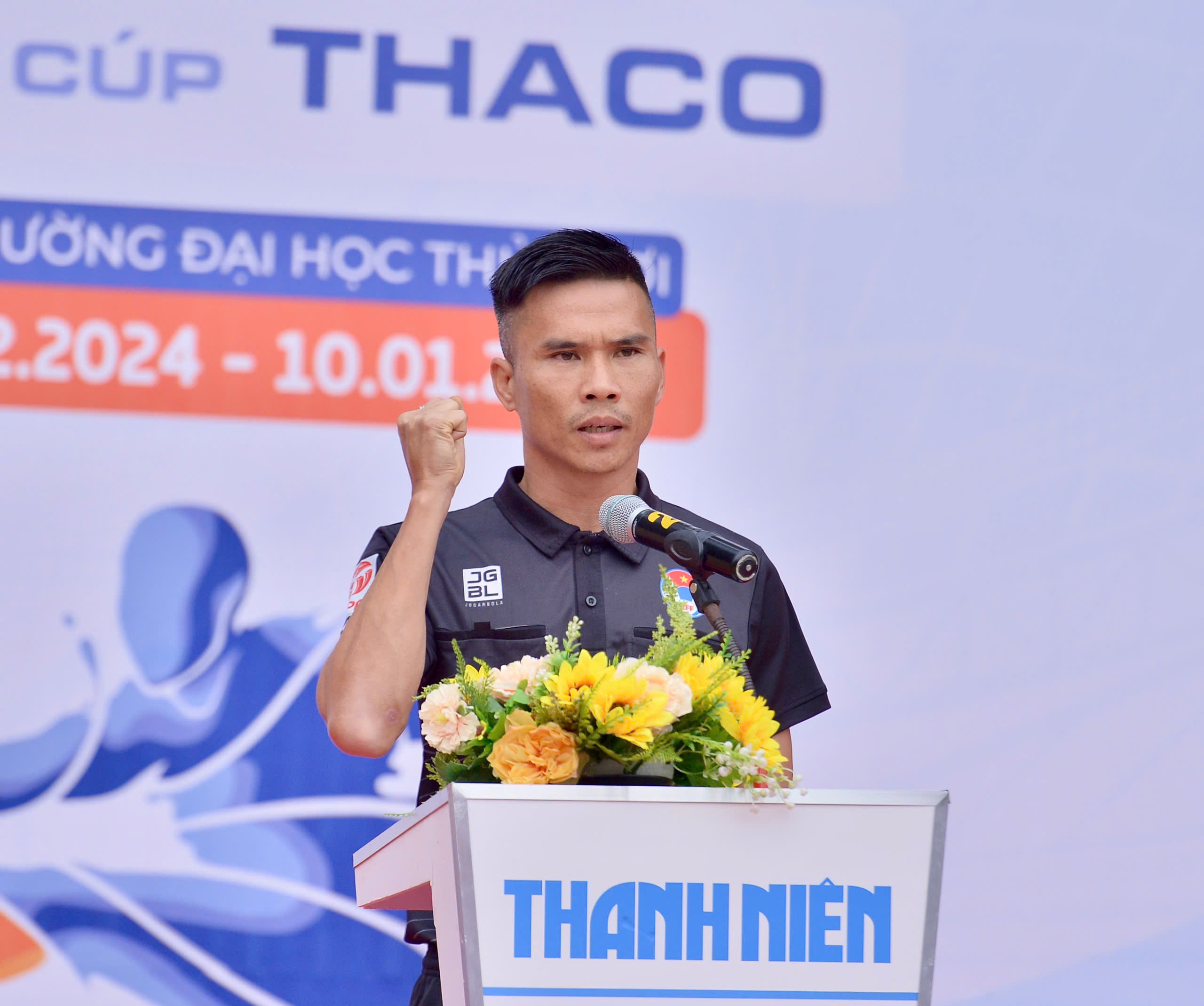 Tưng bừng khai mạc vòng loại TNSV THACO cup 2025 phía bắc: 9 đội tranh 2 vé VCK- Ảnh 9.