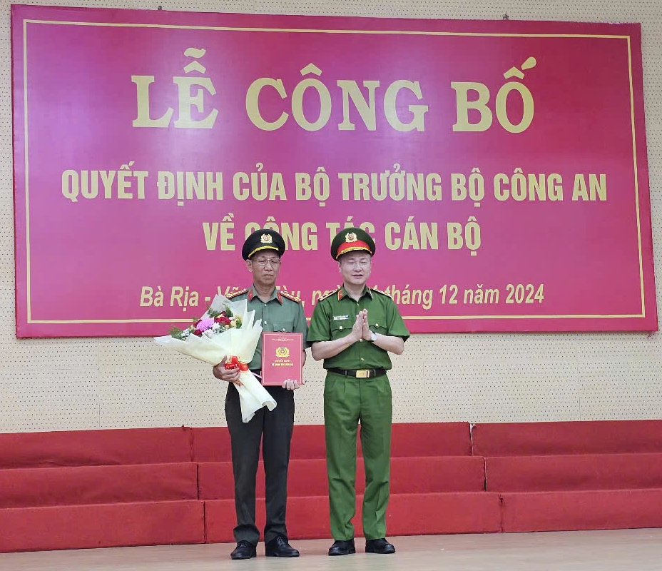Đại tá Vũ Như Hà giữ chức Giám đốc Công an tỉnh Bà Rịa - Vũng Tàu- Ảnh 2. Đại tá Vũ Như Hà giữ chức Giám đốc Công an tỉnh Bà Rịa - Vũng Tàu- Ảnh 2.