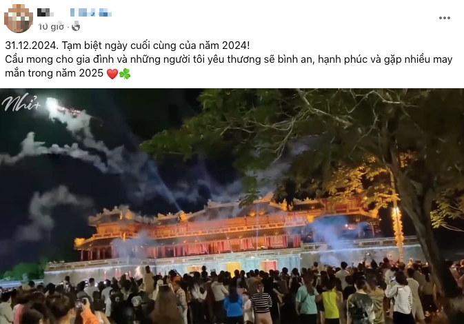 Tạm biệt năm cũ 2024: Mạng xã hội ngập tràn lời chúc,  mong năm mới tươi vui- Ảnh 6.