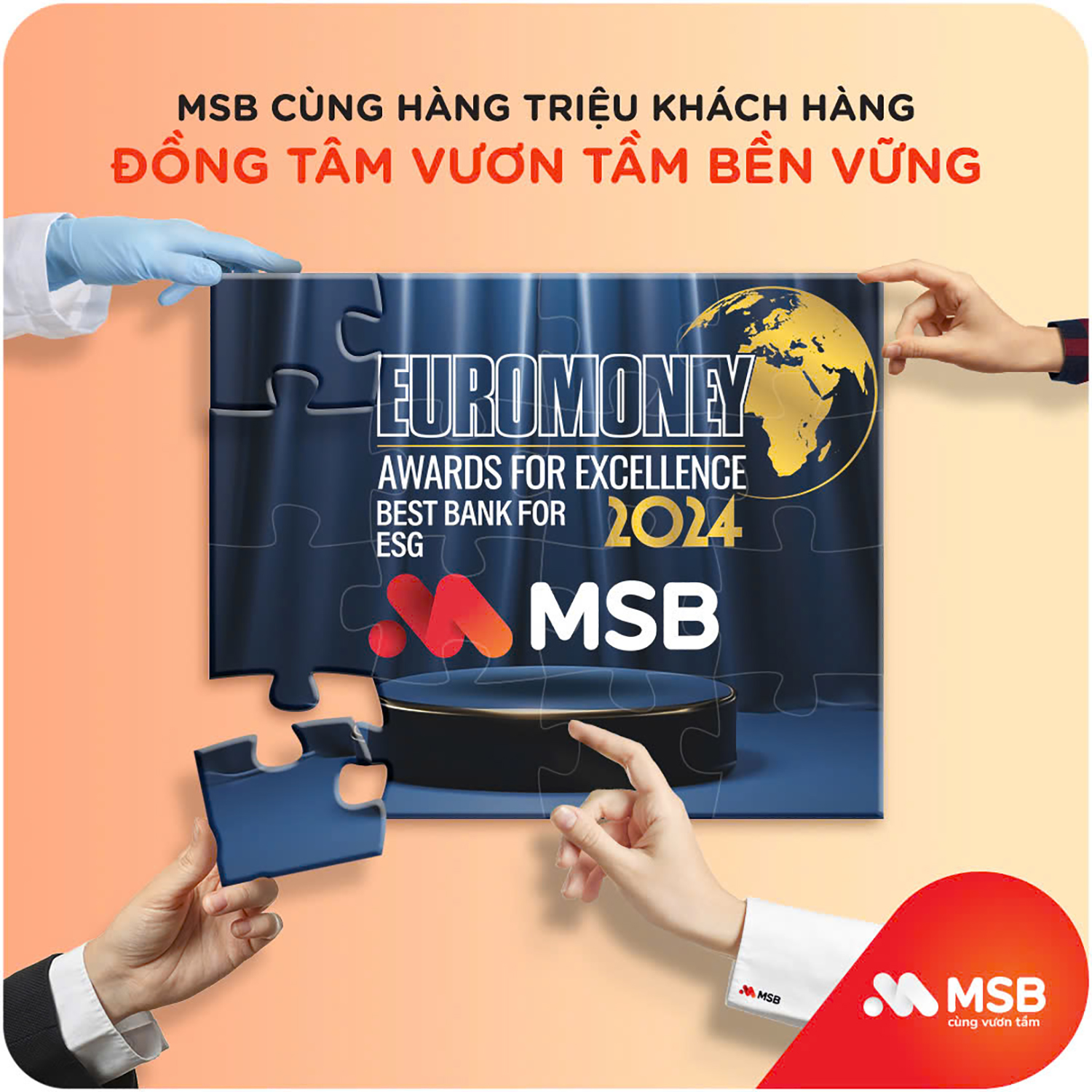 MSB nhận liên tiếp 2 giải thưởng quốc tế uy tín- Ảnh 1.