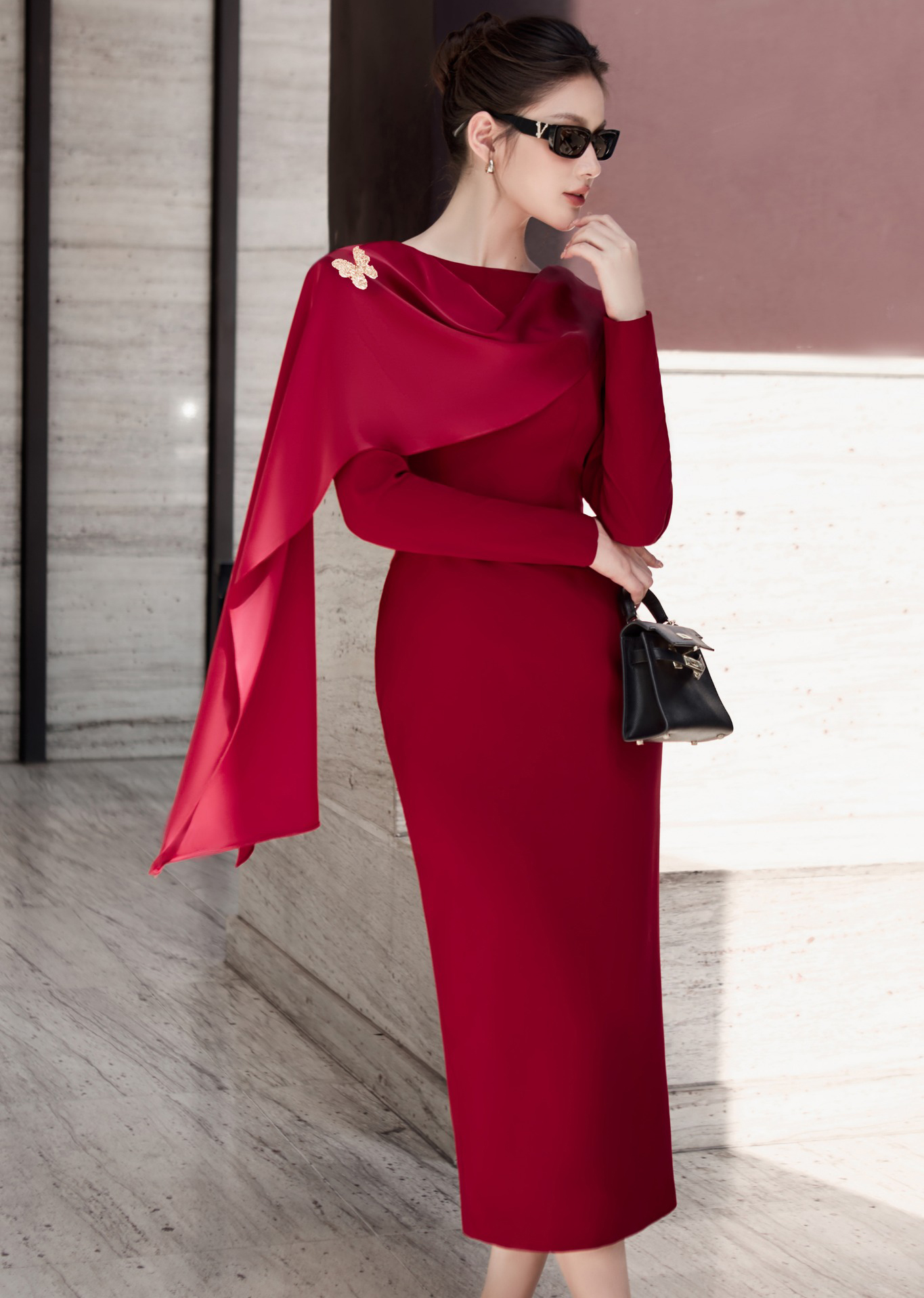 Giản đơn nhưng sang xịn khi lên đồ mùa đông với áo và chân váy- Ảnh 8. Giản đơn nhưng sang xịn khi lên đồ mùa đông với áo và chân váy- Ảnh 8.